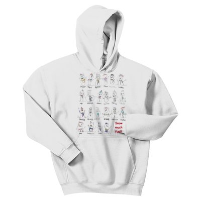 RPC Kindergarten Snowmen Kids Hoodie