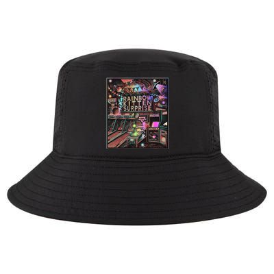 Rainbow Kitten Surprise Band Cool Comfort Performance Bucket Hat