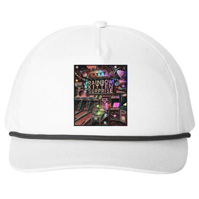 Rainbow Kitten Surprise Band Snapback Five-Panel Rope Hat