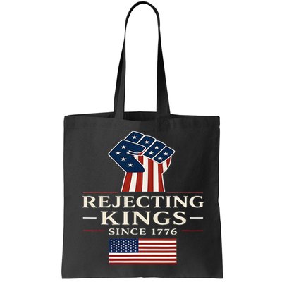Rejecting Kings Since 1776 Hand Grip Design Bag