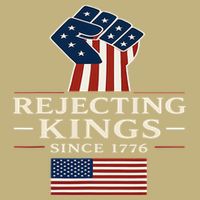 Rejecting Kings Since 1776 Hand Grip Design Cooling Performance Long Sleeve Crew