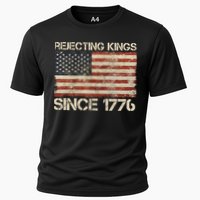 Rejecting Kings Since 1776 American Vintage Flag Performance Shirt
