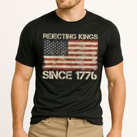 Rejecting Kings Since 1776 American Vintage Flag Performance Shirt