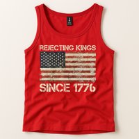 Rejecting Kings Since 1776 American Vintage Flag Tank Top