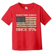 Rejecting Kings Since 1776 American Vintage Flag Toddler T-Shirt