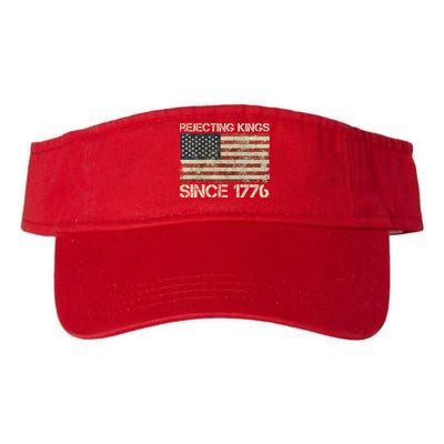 Rejecting Kings Since 1776 American Vintage Flag Visor