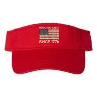 Rejecting Kings Since 1776 American Vintage Flag Visor