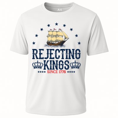 Rejecting Kings Since 1776 Vintage Patriotic No Kings Performance Shirt