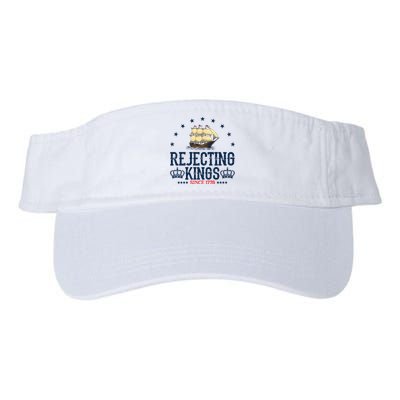 Rejecting Kings Since 1776 Vintage Patriotic No Kings Visor