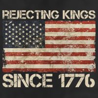 Rejecting Kings Since 1776 American Vintage Flag Beanie