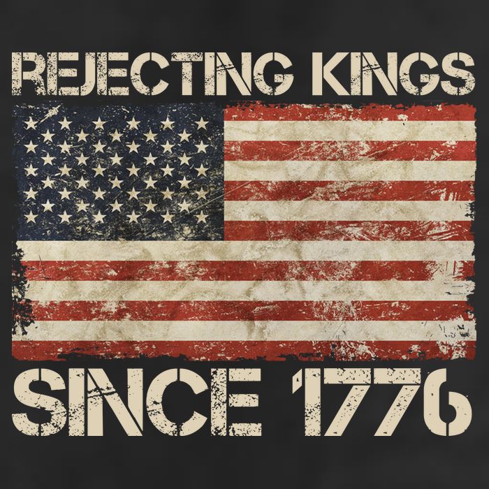 Rejecting Kings Since 1776 American Vintage Flag Beanie