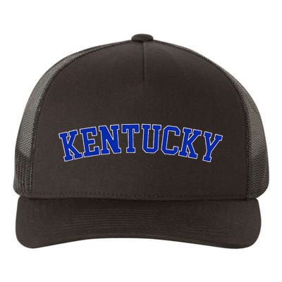 Retro Kentucky Throwback Design Classic Yupoong Adult 5-Panel Trucker Hat