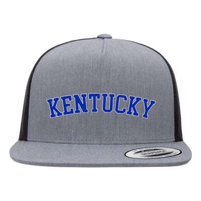 Retro Kentucky Throwback Design Classic Flat Bill Trucker Hat