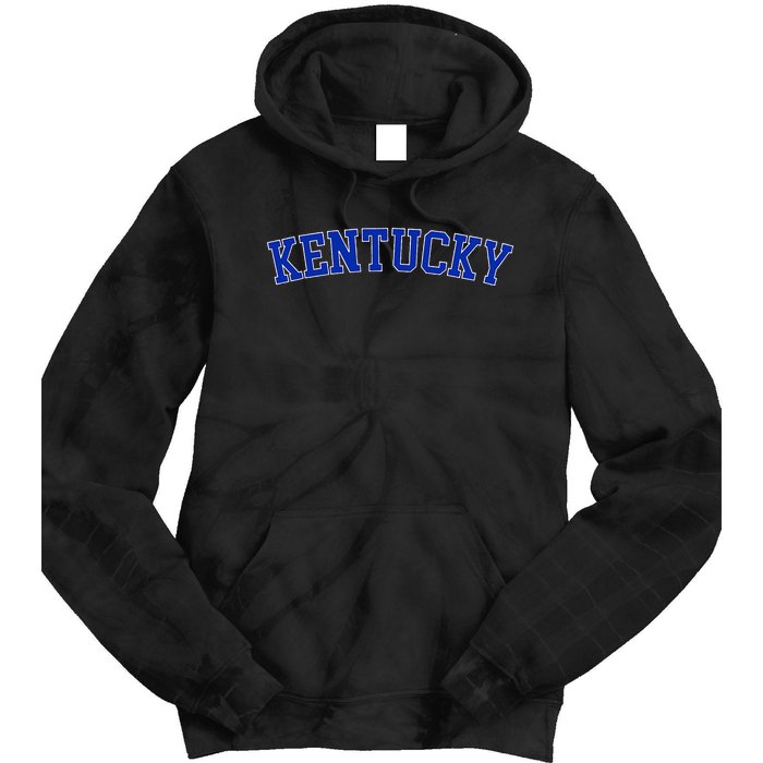 Retro Kentucky Throwback Design Classic Tie Dye Hoodie