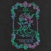 Retro Karlach The Sun Funny Karlach Tarot Card BaldurS Gate 3 7 Panel Mesh Trucker Snapback Hat