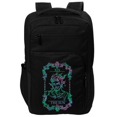 Retro Karlach The Sun Funny Karlach Tarot Card BaldurS Gate 3 Impact Tech Backpack