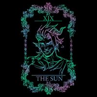 Retro Karlach The Sun Funny Karlach Tarot Card BaldurS Gate 3 16 in Basic Backpack