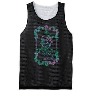 Retro Karlach The Sun Funny Karlach Tarot Card BaldurS Gate 3 Mesh Reversible Basketball Jersey Tank