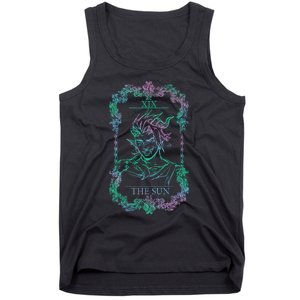 Retro Karlach The Sun Funny Karlach Tarot Card BaldurS Gate 3 Tank Top