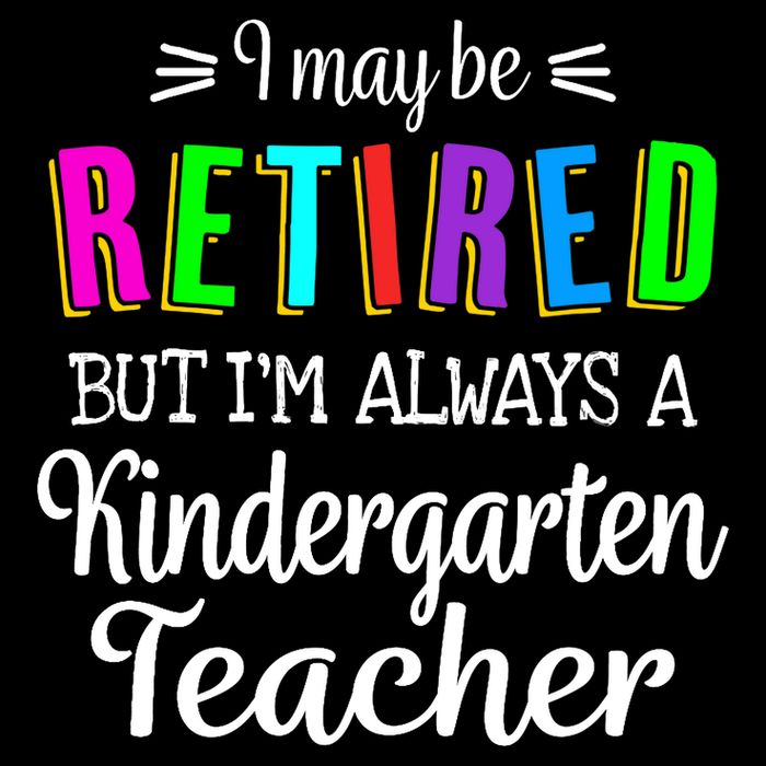 Retired Kindergarten Teacher Retirement Last Day of School Impact Tech Backpack