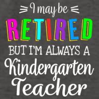 Retired Kindergarten Teacher Retirement Last Day of School Vector Backpack