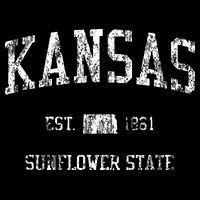 Retro Kansas Vintage Sports Design Tank Top