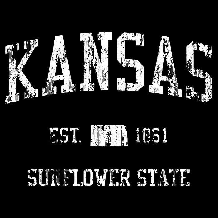 Retro Kansas Vintage Sports Design Tank Top