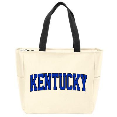Retro Kentucky Vintage Kentucky Blue Throwback Classic Zip Tote Bag