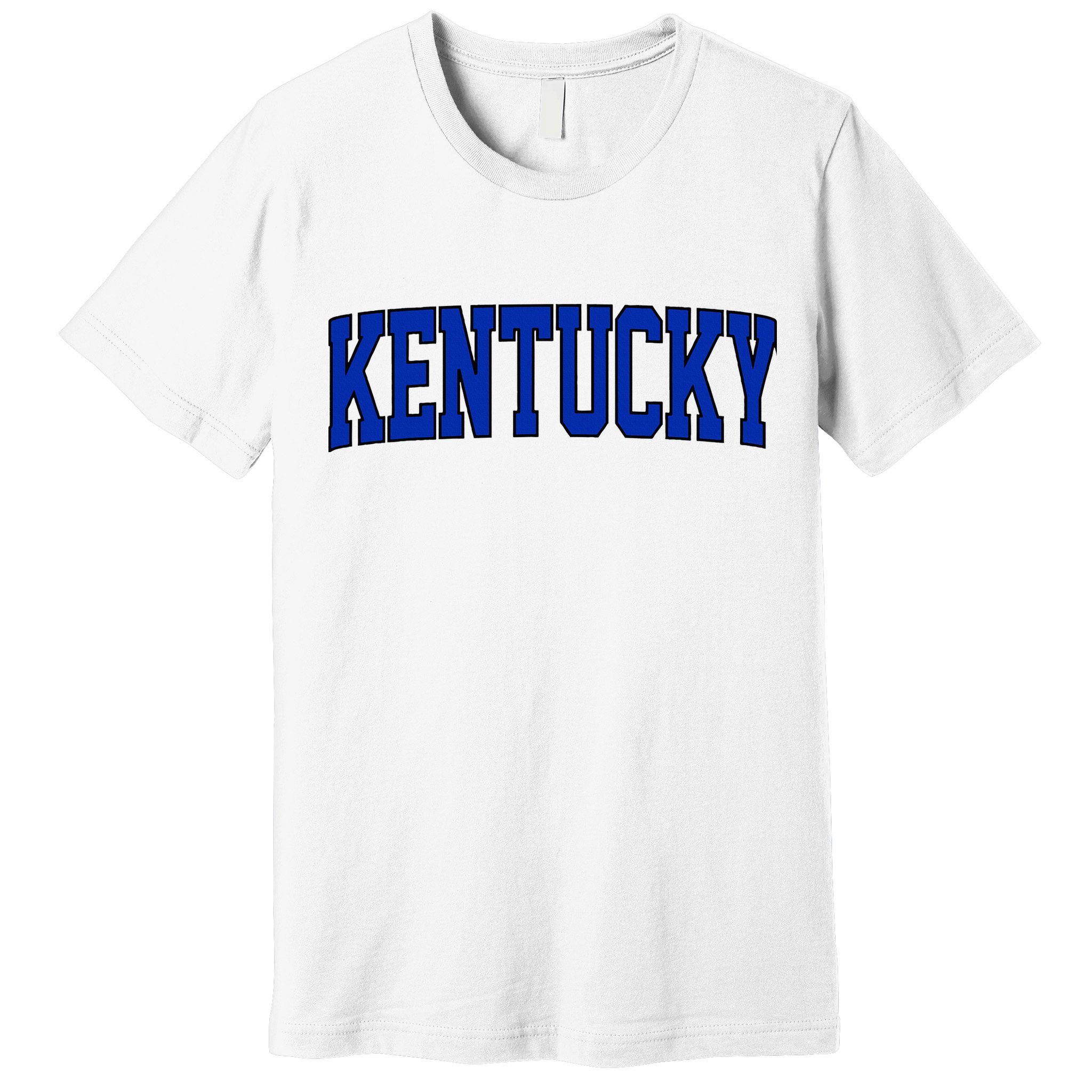 Retro Kentucky Vintage Kentucky Blue Throwback Classic Premium T-Shirt