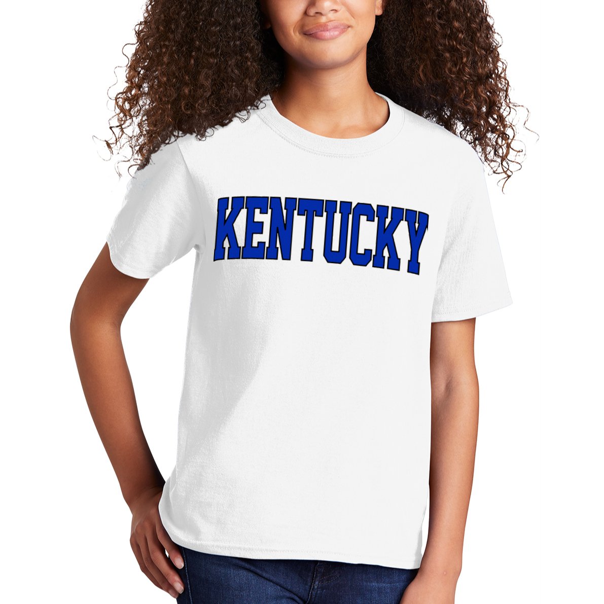 Retro Kentucky Vintage Kentucky Blue Throwback Classic Kids T-Shirt