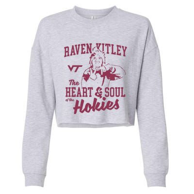 Raven Kitley X Liz Kitley Cropped Pullover Crew