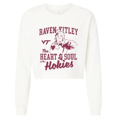 Raven Kitley X Liz Kitley Cropped Pullover Crew