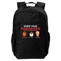 Retro Know Your Parasites Luna Tick Anti Trump 45 Gift Daily Commute Backpack