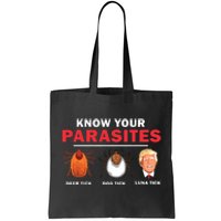 Retro Know Your Parasites Luna Tick Anti Trump 45 Gift Tote Bag