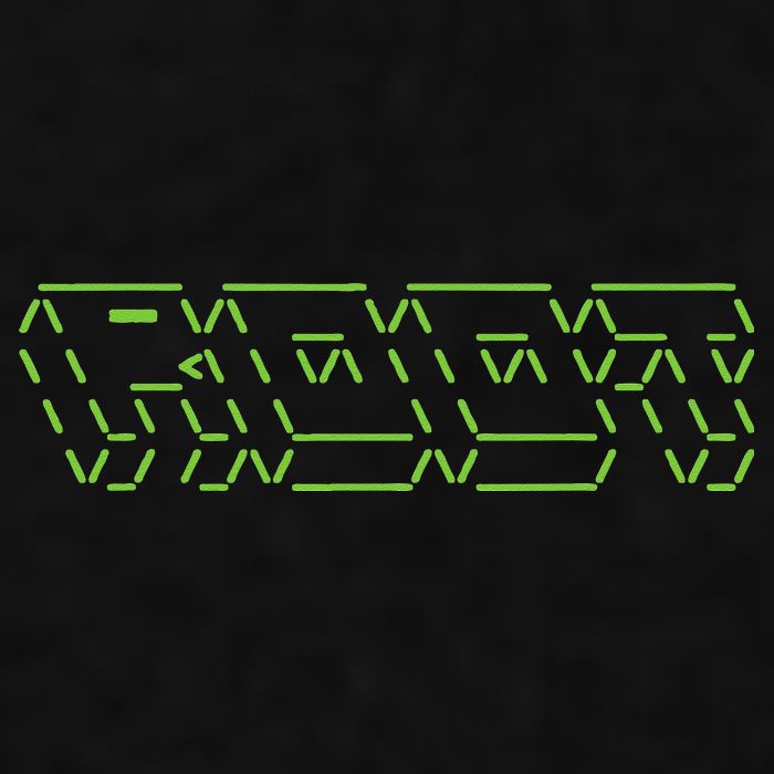 Root Linux ASCII Art Hacker Ladies PosiCharge Tri-Blend Wicking Tank