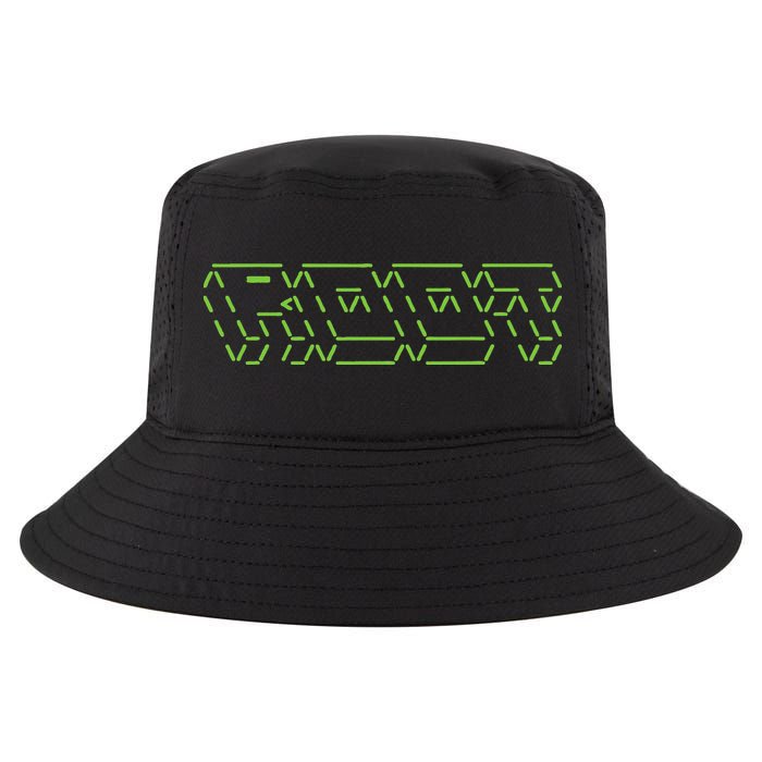 Root Linux ASCII Art Hacker Cool Comfort Performance Bucket Hat