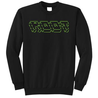 Root Linux ASCII Art Hacker Sweatshirt