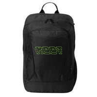 Root Linux ASCII Art Hacker City Backpack