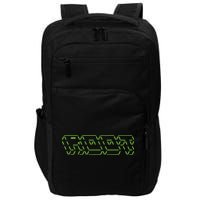 Root Linux ASCII Art Hacker Impact Tech Backpack
