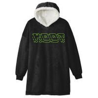 Root Linux ASCII Art Hacker Hooded Wearable Blanket