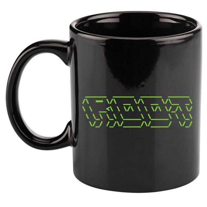 Root Linux ASCII Art Hacker 11oz C Handle Ceramic Mug