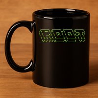 Root Linux ASCII Art Hacker 11oz C Handle Ceramic Mug