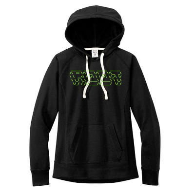 Root Linux ASCII Art Hacker Women's Fleece Hoodie