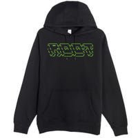 Root Linux ASCII Art Hacker Premium Pullover Hoodie
