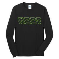 Root Linux ASCII Art Hacker Tall Long Sleeve T-Shirt