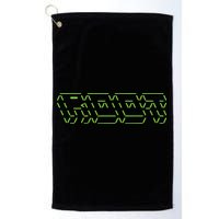 Root Linux ASCII Art Hacker Golf Towel