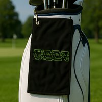 Root Linux ASCII Art Hacker Golf Towel