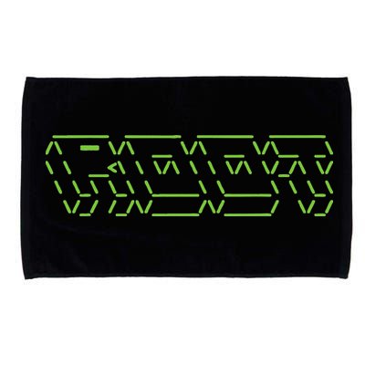 Root Linux ASCII Art Hacker Microfiber Hand Towel