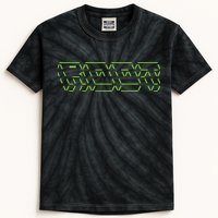 Root Linux ASCII Art Hacker Kids Tie-Dye T-Shirt