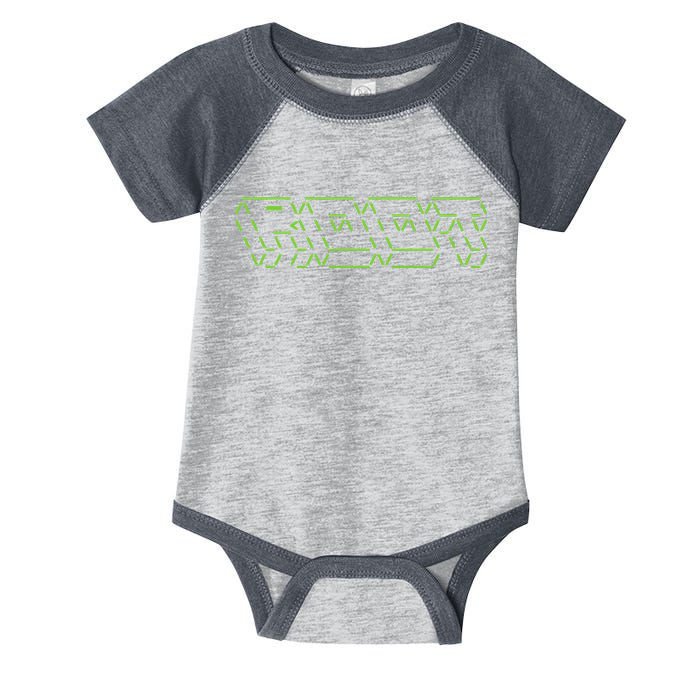 Root Linux ASCII Art Hacker Infant Baby Jersey Bodysuit